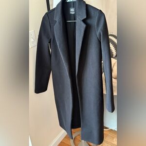 Zara Classic Black Trench Coat